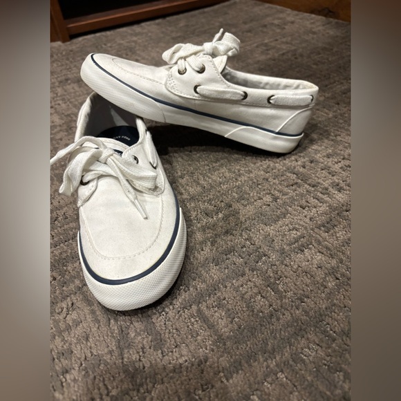 Sperry Womens - Pier Boat Shoe - White - 6.5 - Picture 6 of 10